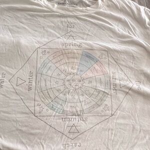 Whimsy elemental American eagle tee